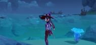 Mona, standing next two-three more Sea Ganoderma right near the top waypoint in the Broken Isle